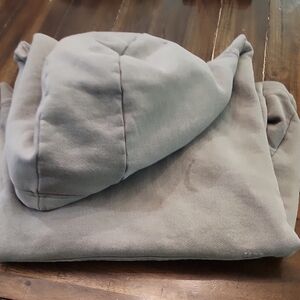 Gray Hoodie Sweatshirt